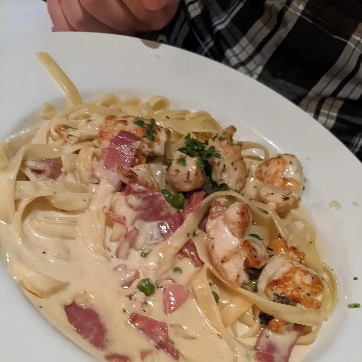 Fettuccine Carbonara Pasta