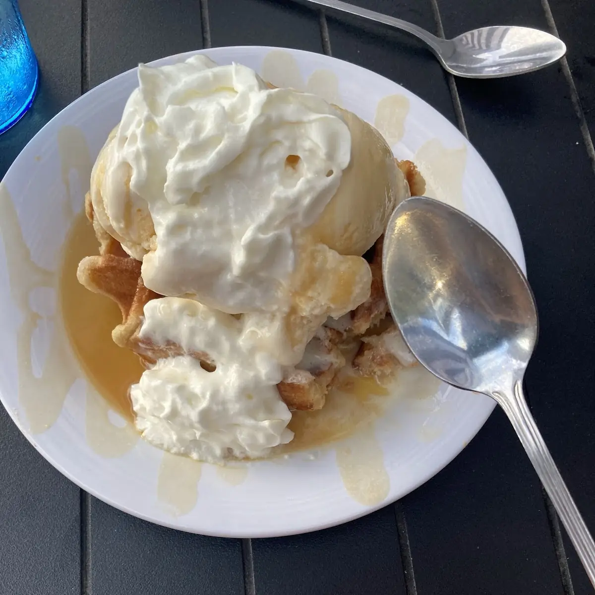 Maple Waffle Sundae