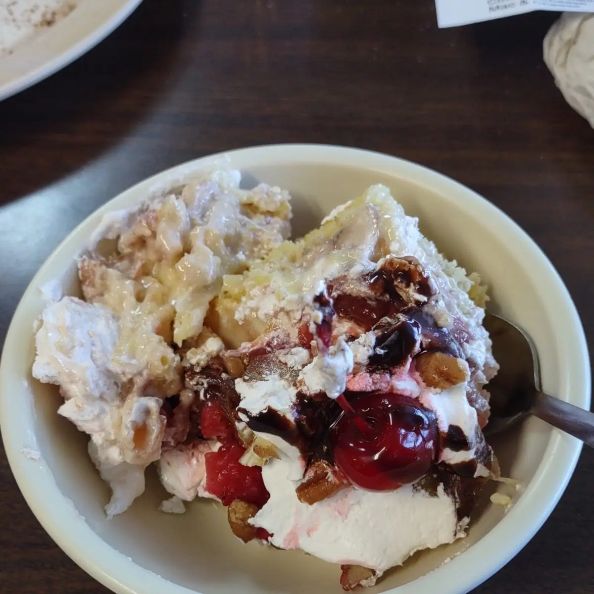 Banana Split Strawberry Cake