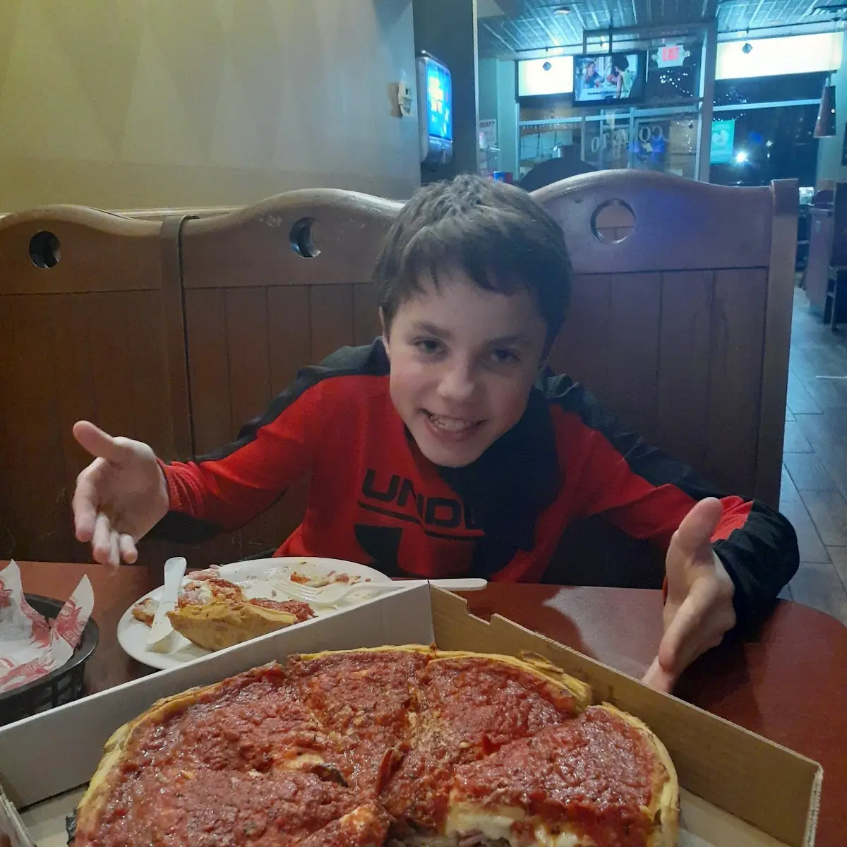 Stuffed Pizza