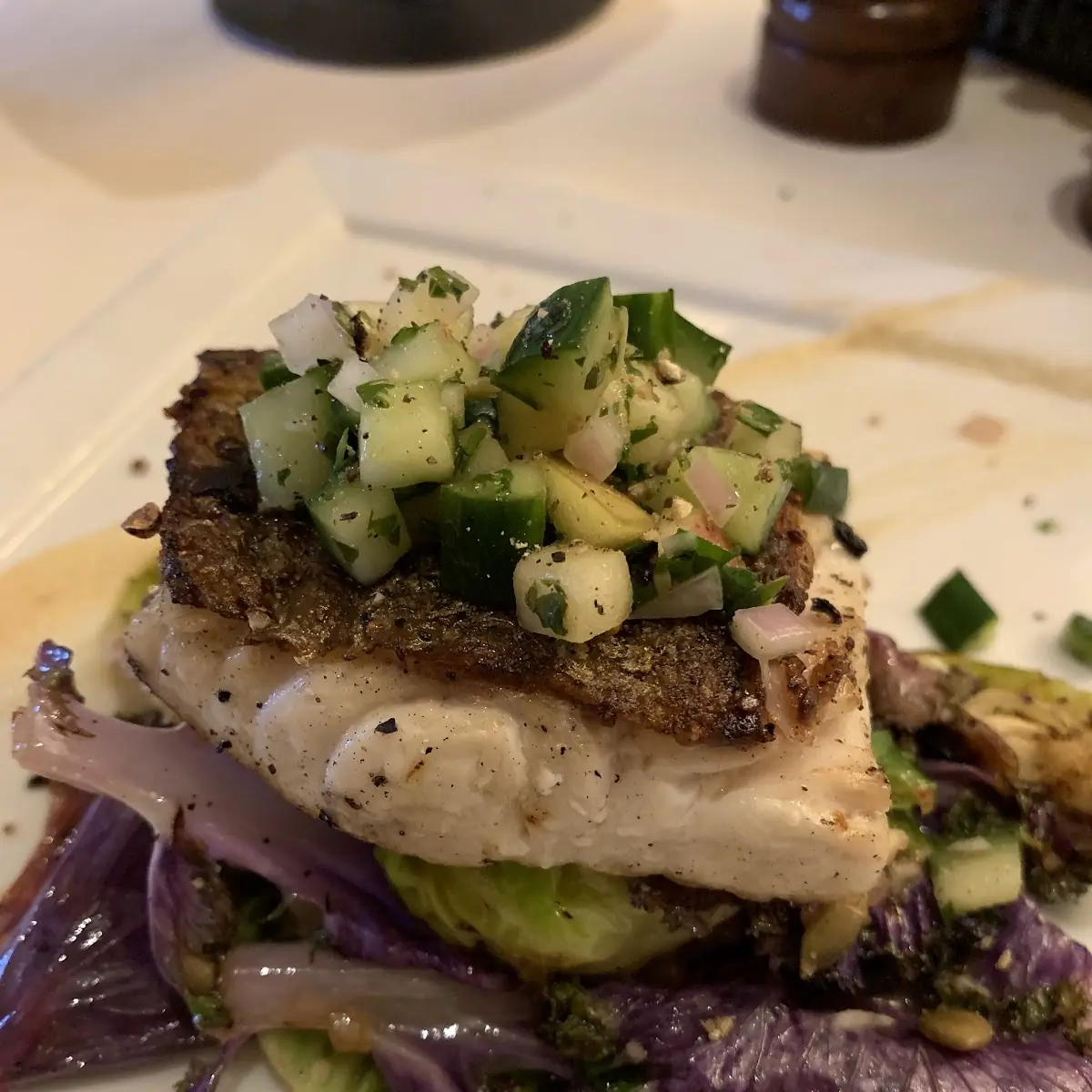 Pan-Seared Chilean Sea Bass