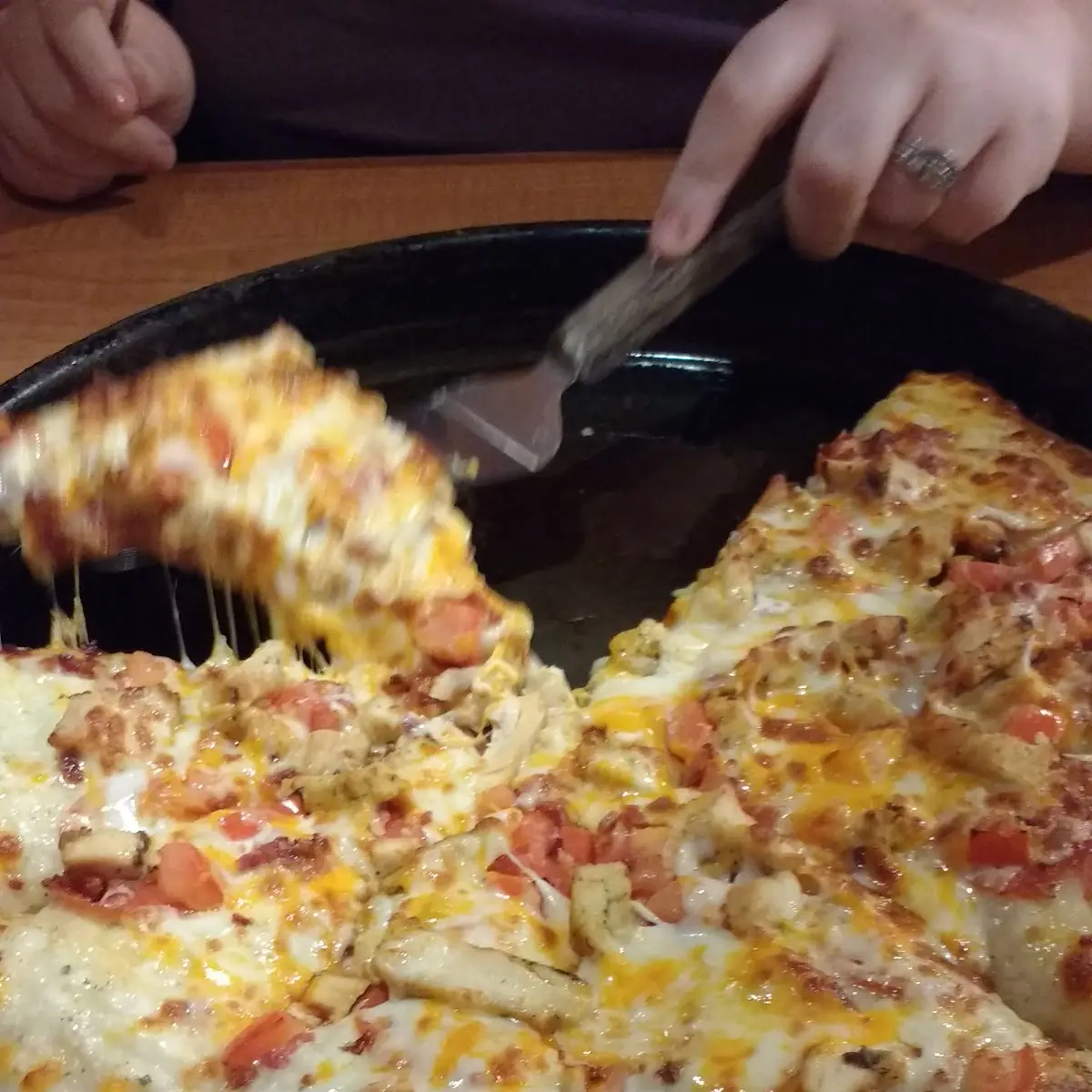 Chicken Bacon Ranch Pizza