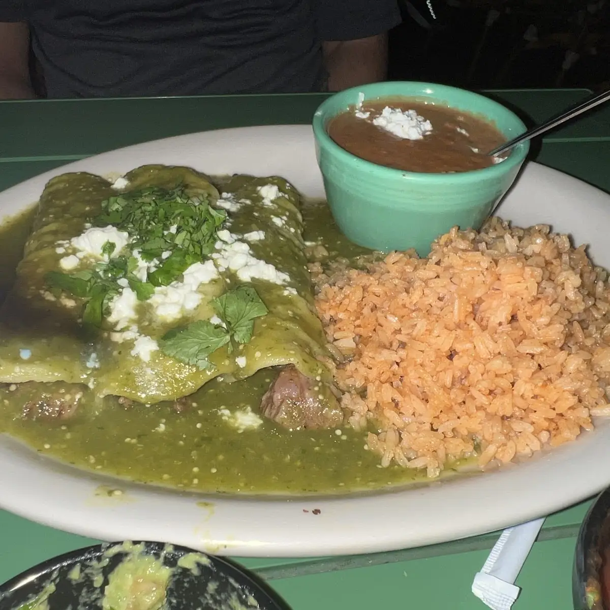 Enchiladas Verdes
