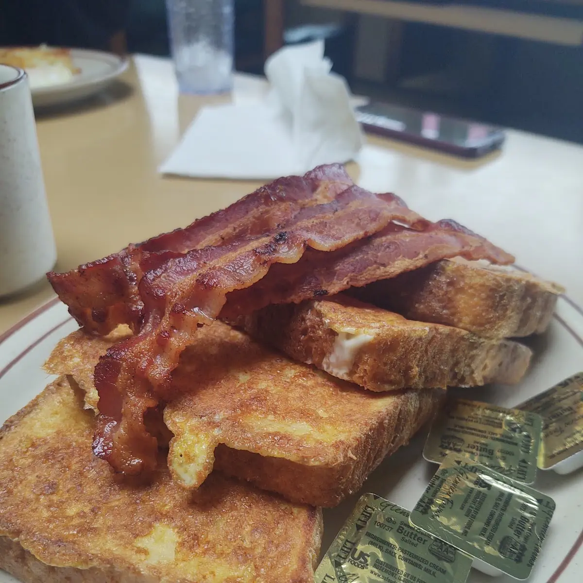 French Toast and Bacon