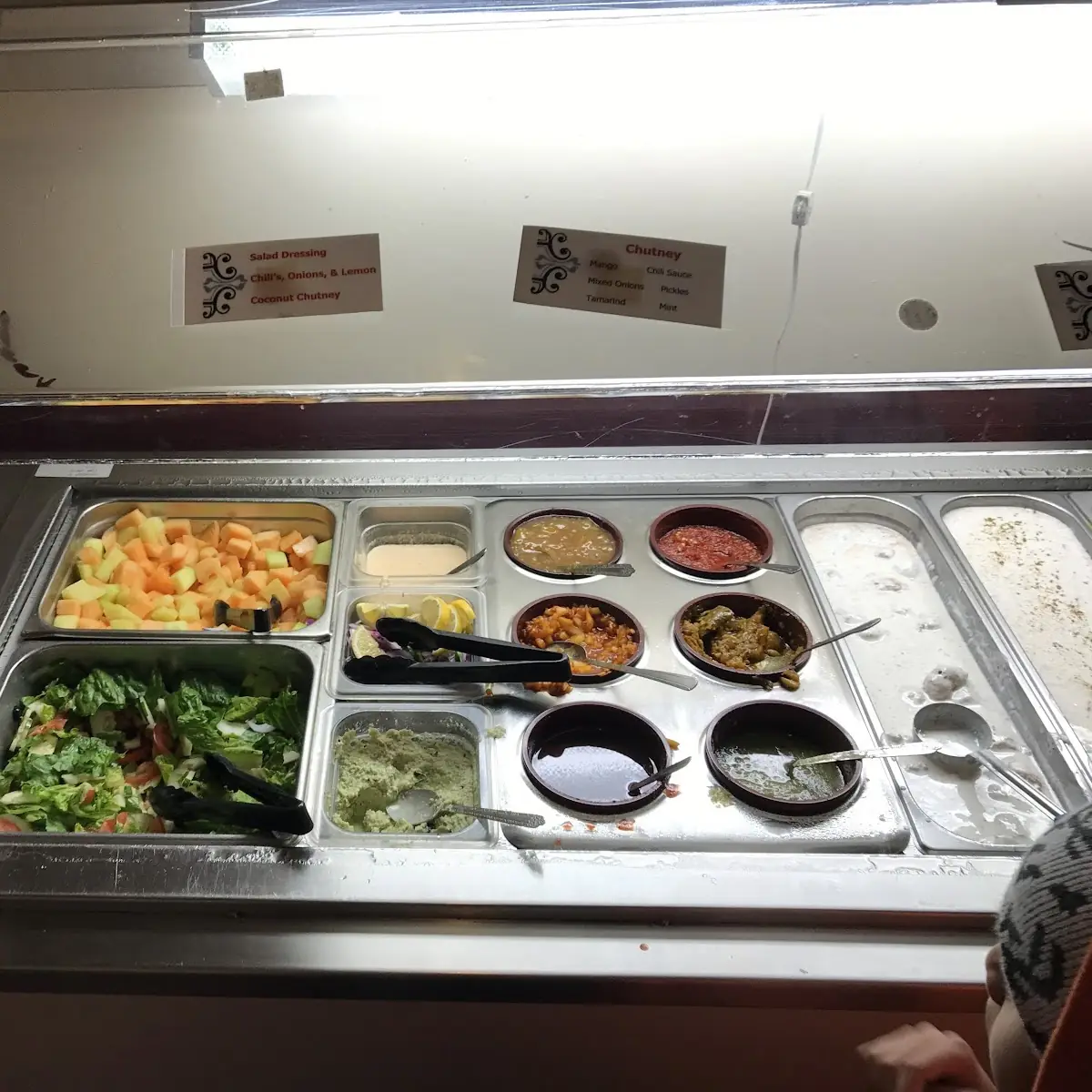 Indian Thali Spread