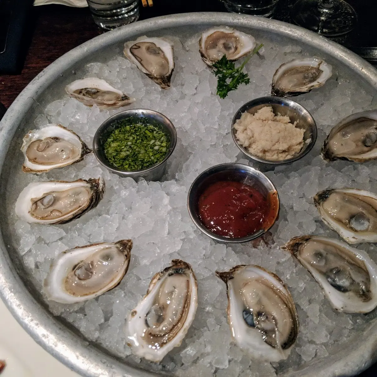 Oysters on the Half Shell