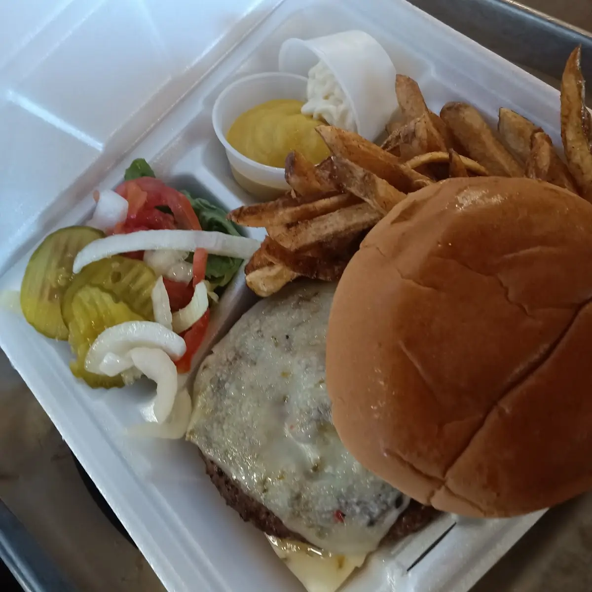 Hamburger Patty Melt Burger