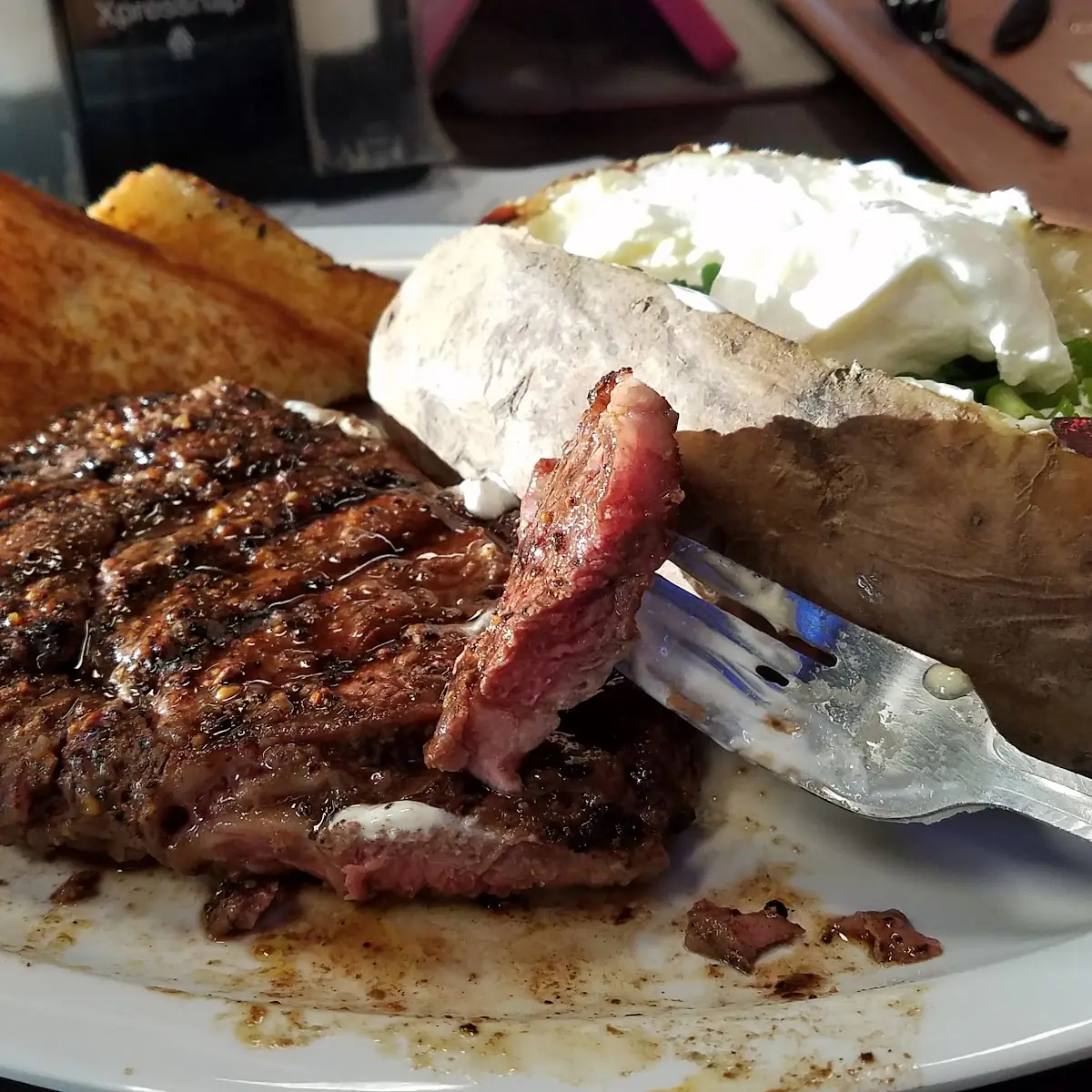 Ribeye Steak and Baked Potato