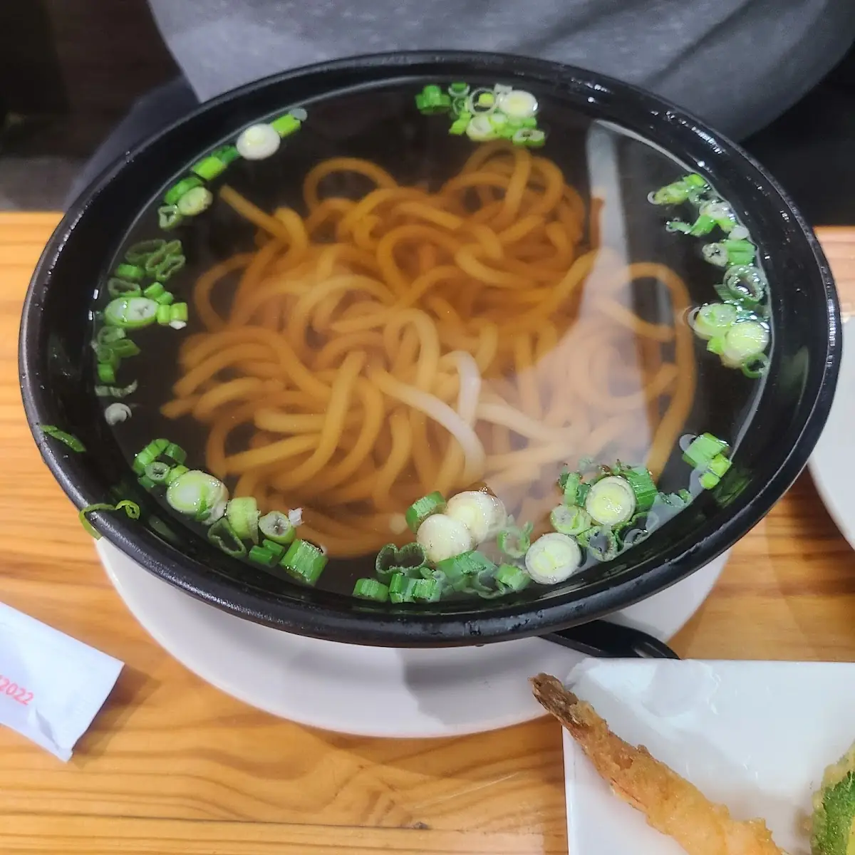 Shrimp Tempura Udon Noodle Soup