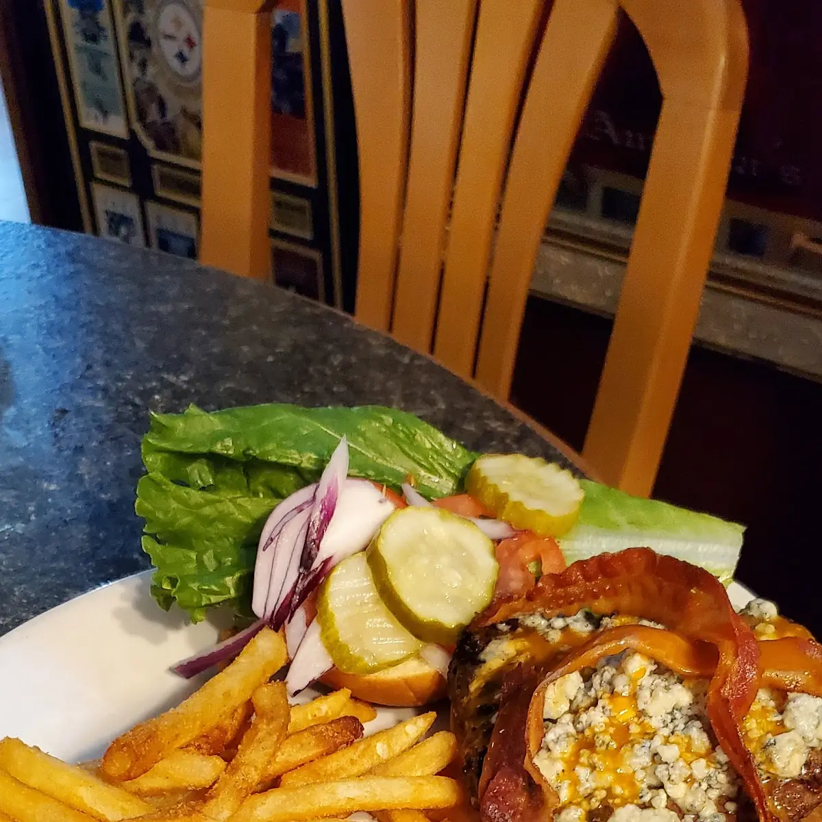 Blue Cheese Burger