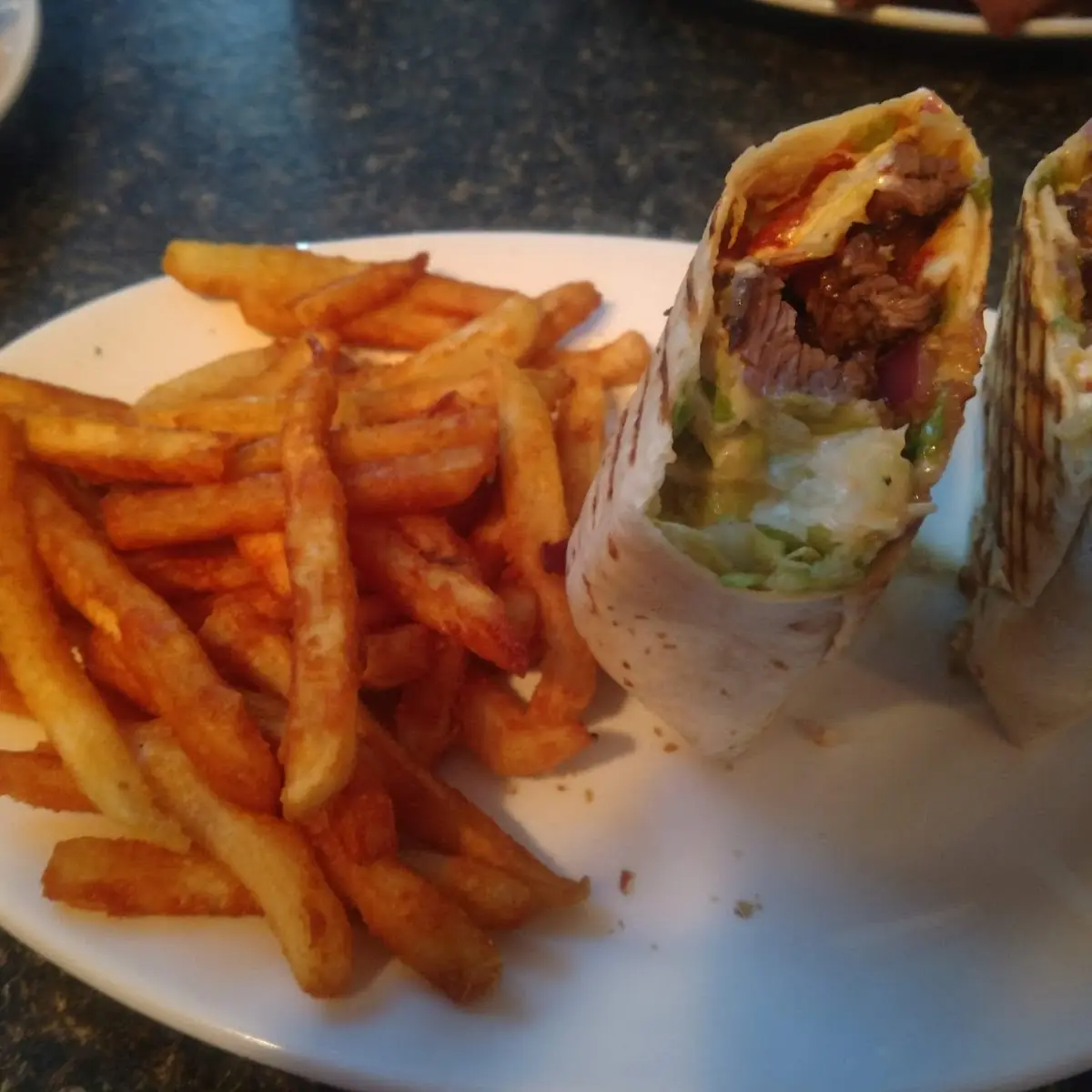 Red Pepper Steak Wrap