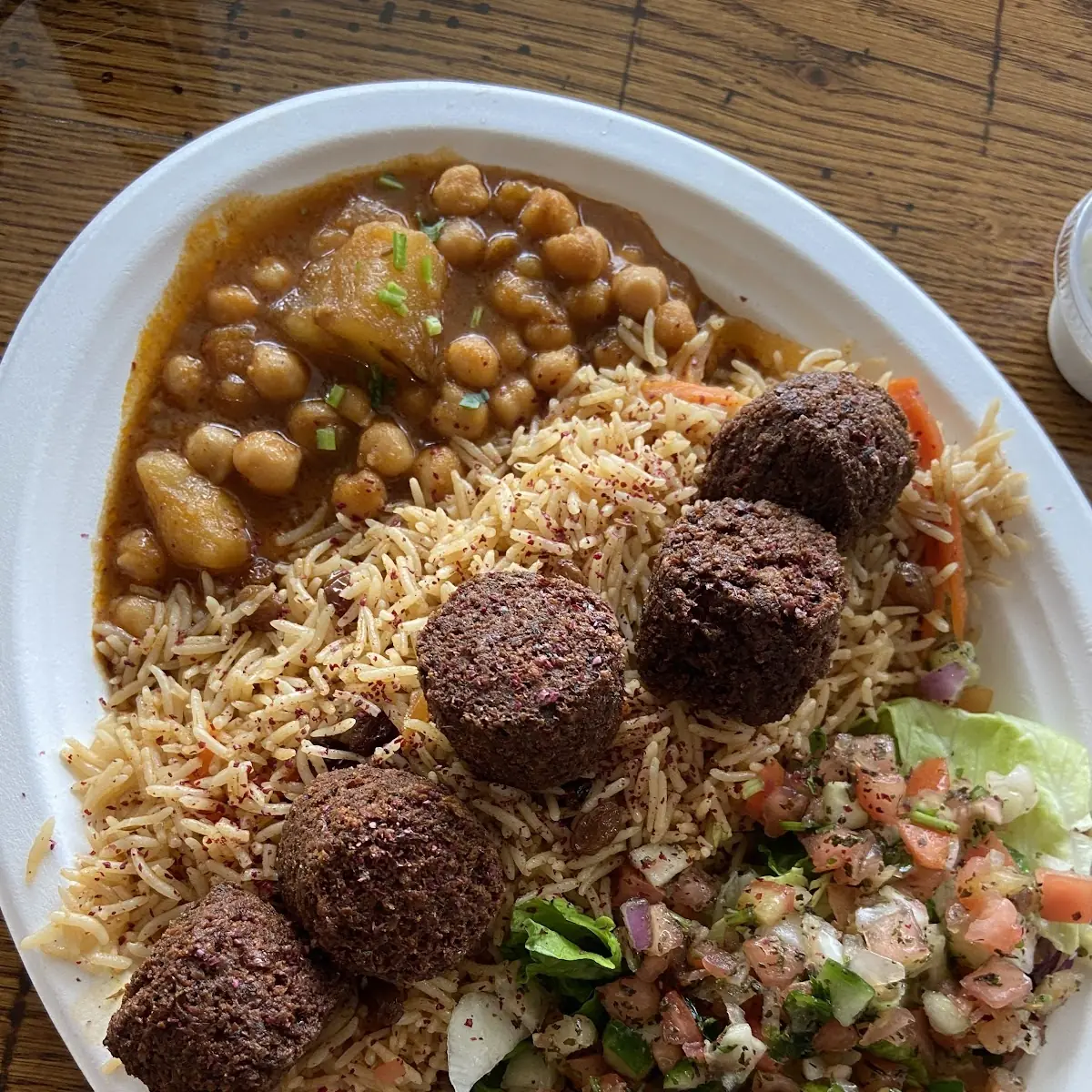 Lamb Kabob Platter