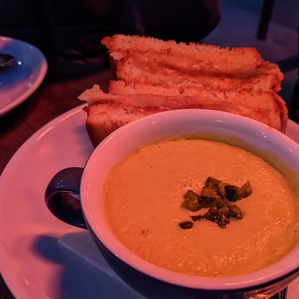 Grilled Cheese Tomato Bisque