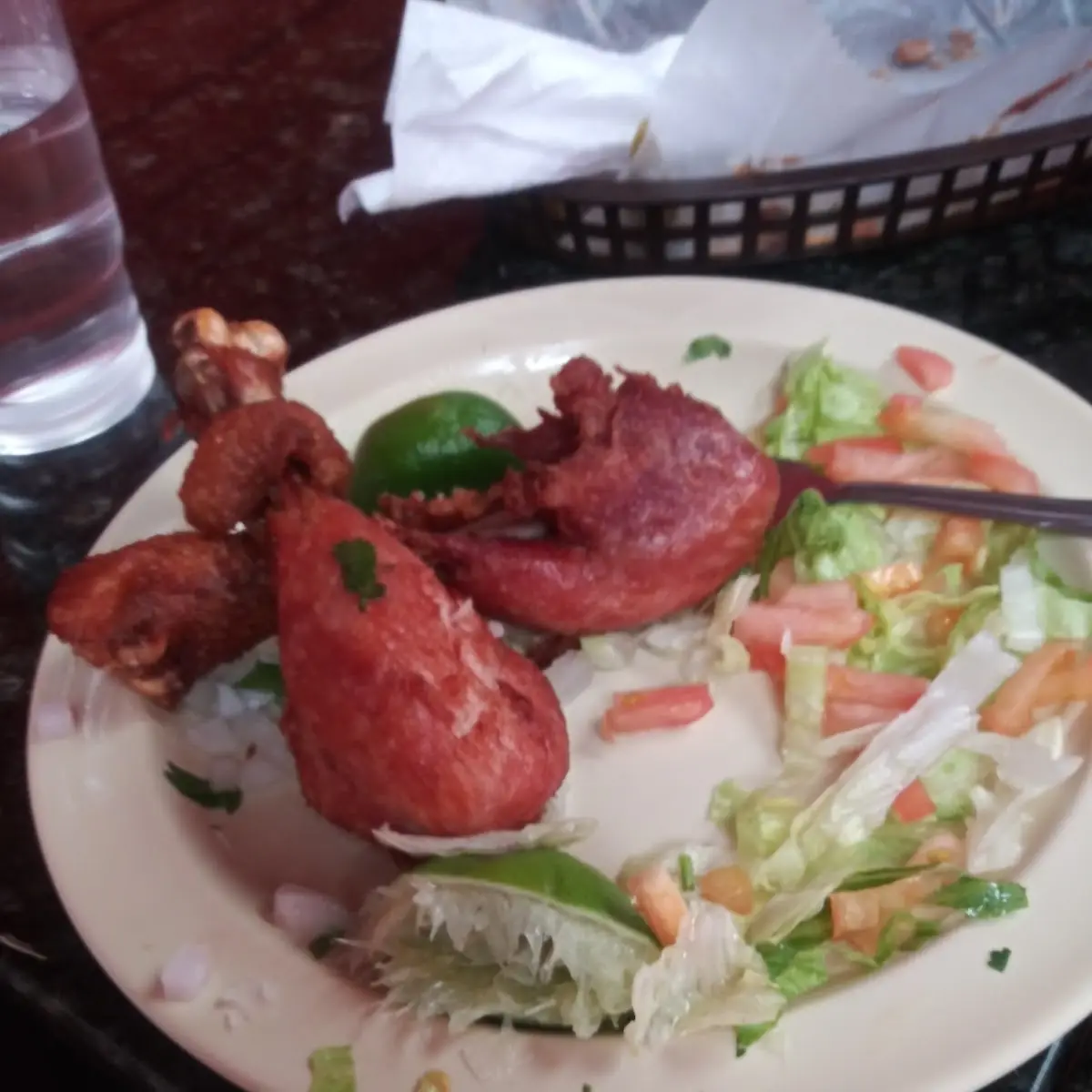 Caldo De Pollo Frito
