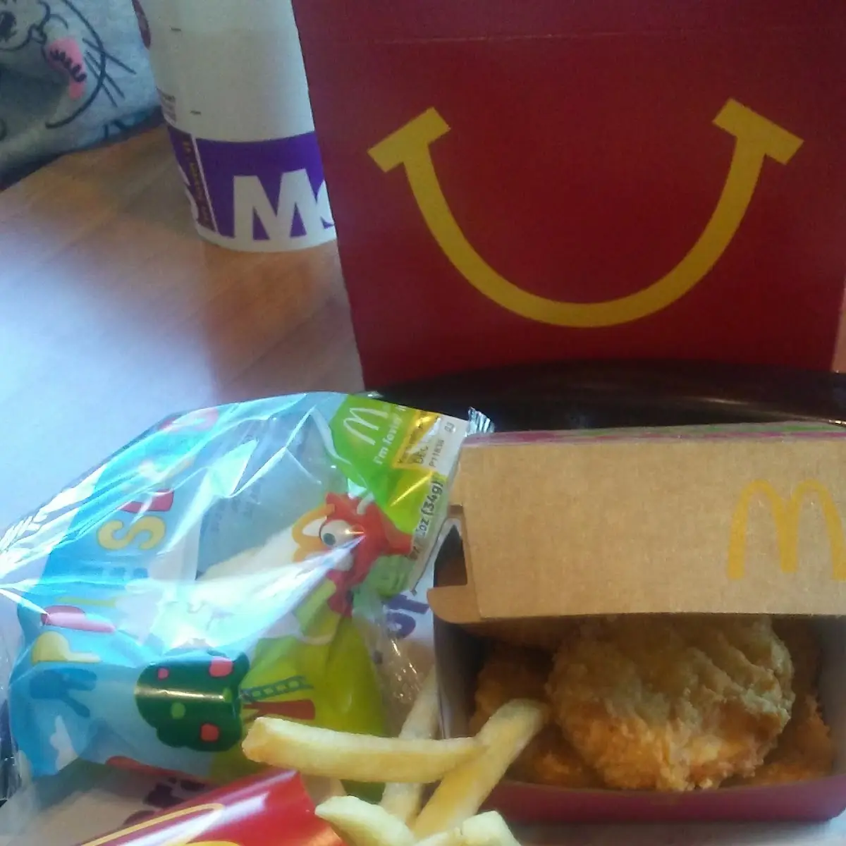 Mcnuggets Happy Meal with Fries