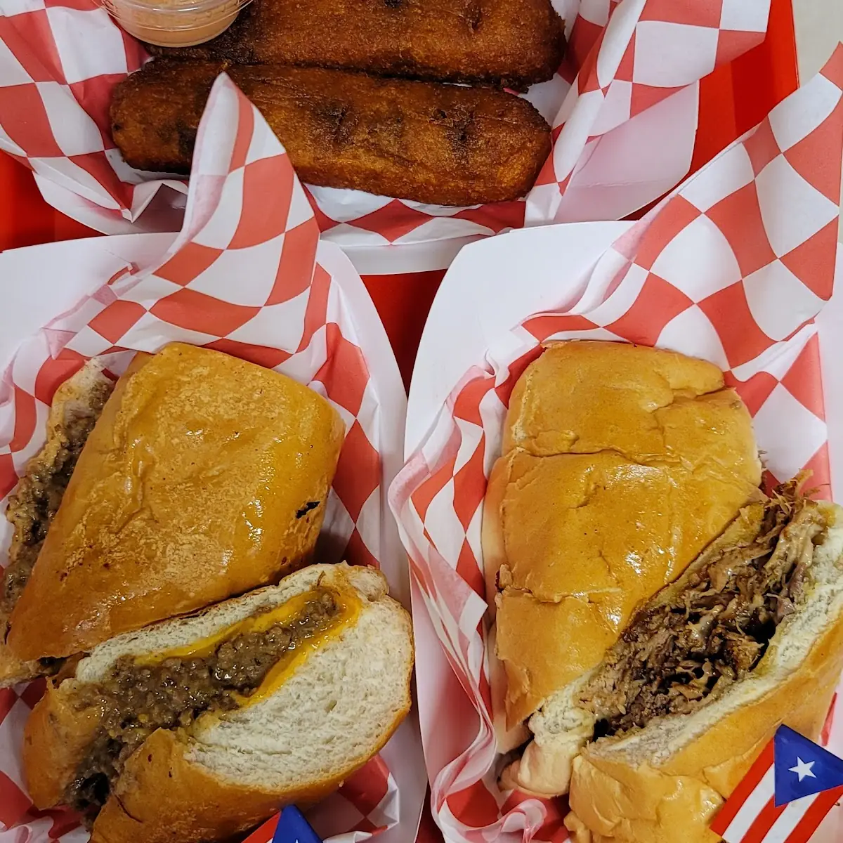 Cheese Steak with Pernil