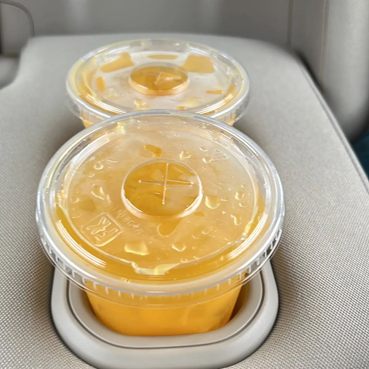 Passion Fruit Juice and Mango Juice