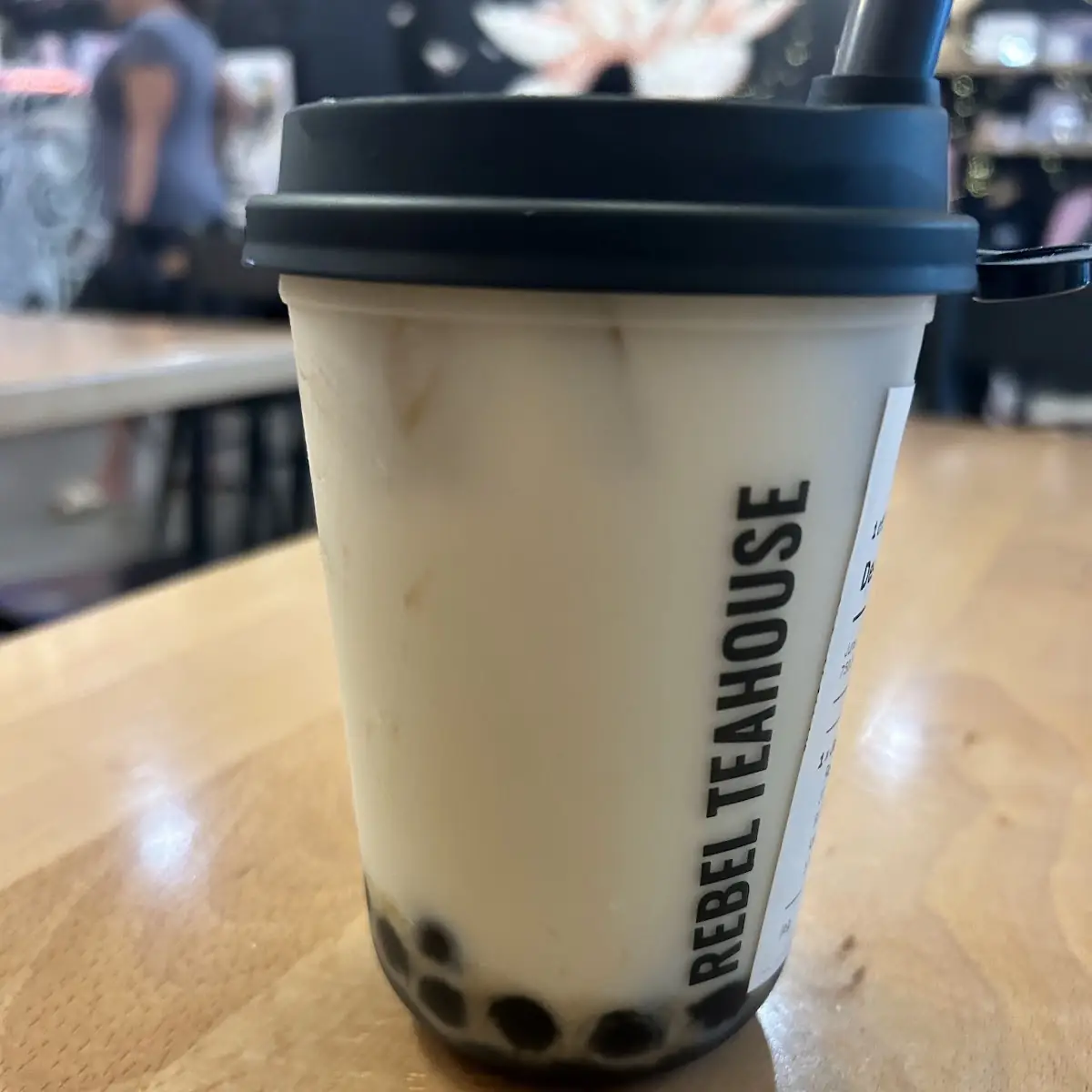 Oolong Peach Tea Latte