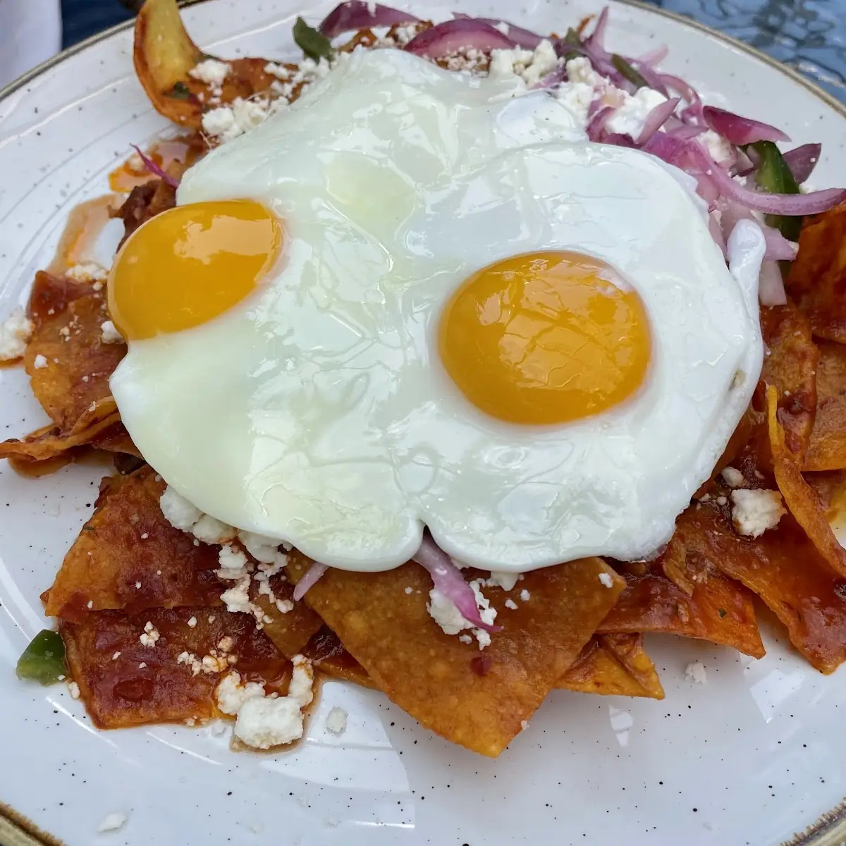 Chilaquiles Rojos GF
