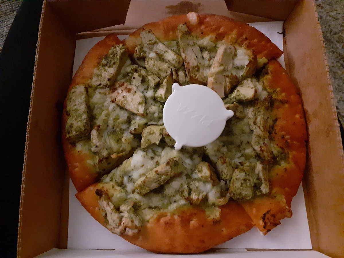 Pesto Chicken Pizza