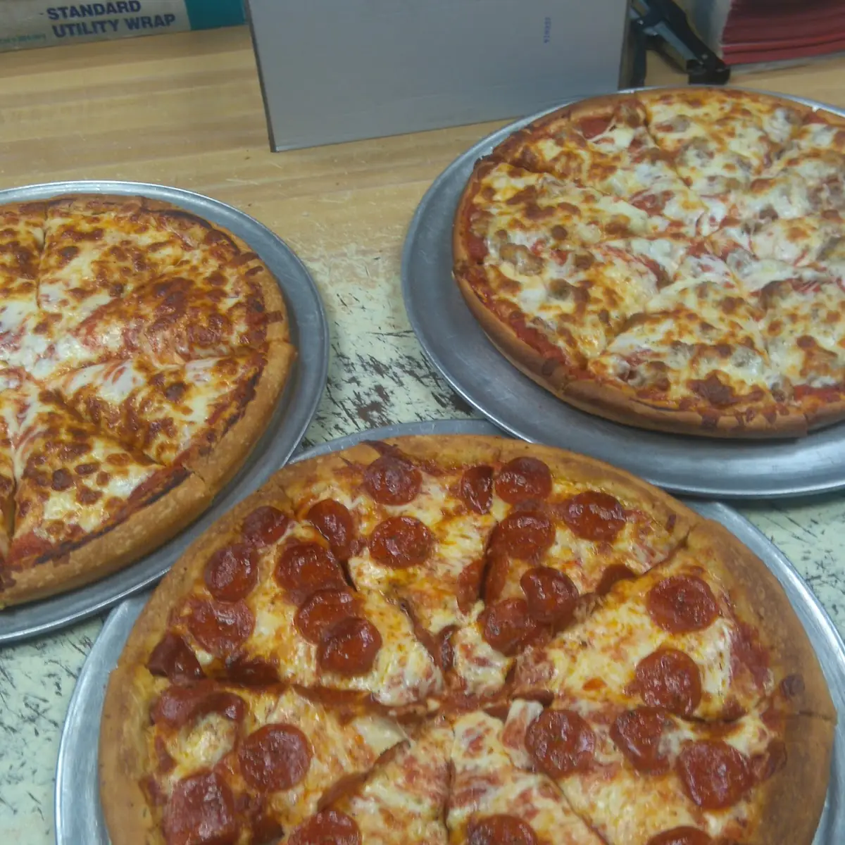 Stuffed Cheese Pizza