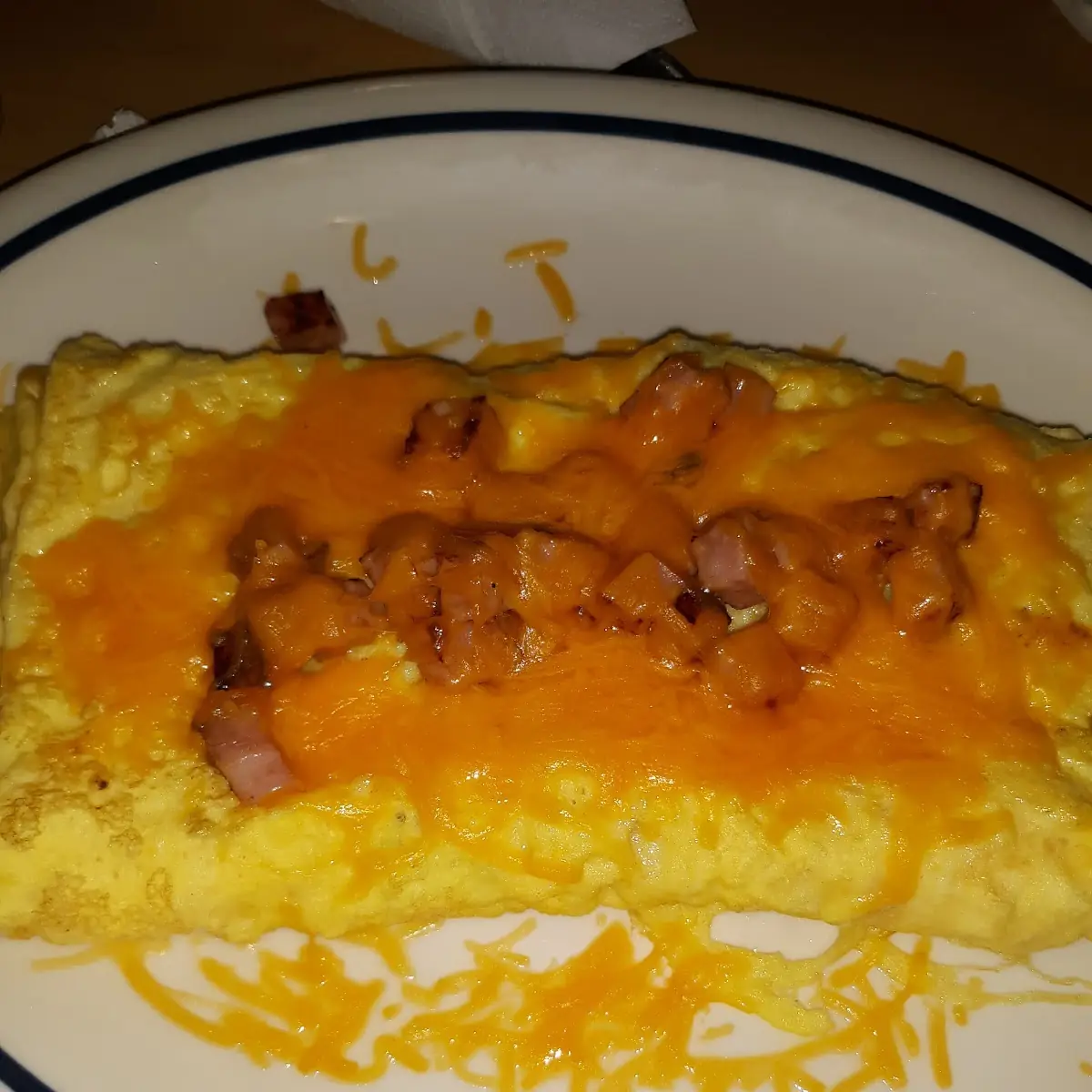 Ham and Cheese Omelette