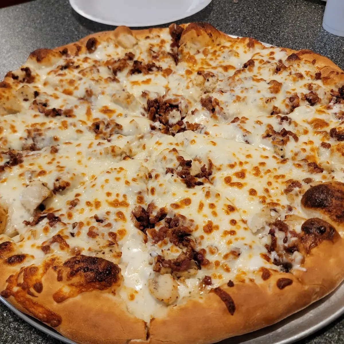 Chicken Bacon Ranch Pizza