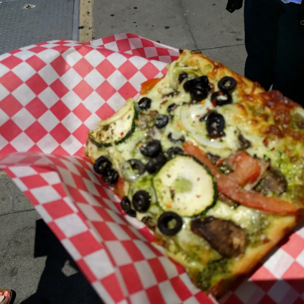 Pepperoni Pizza and Sausage Pizza