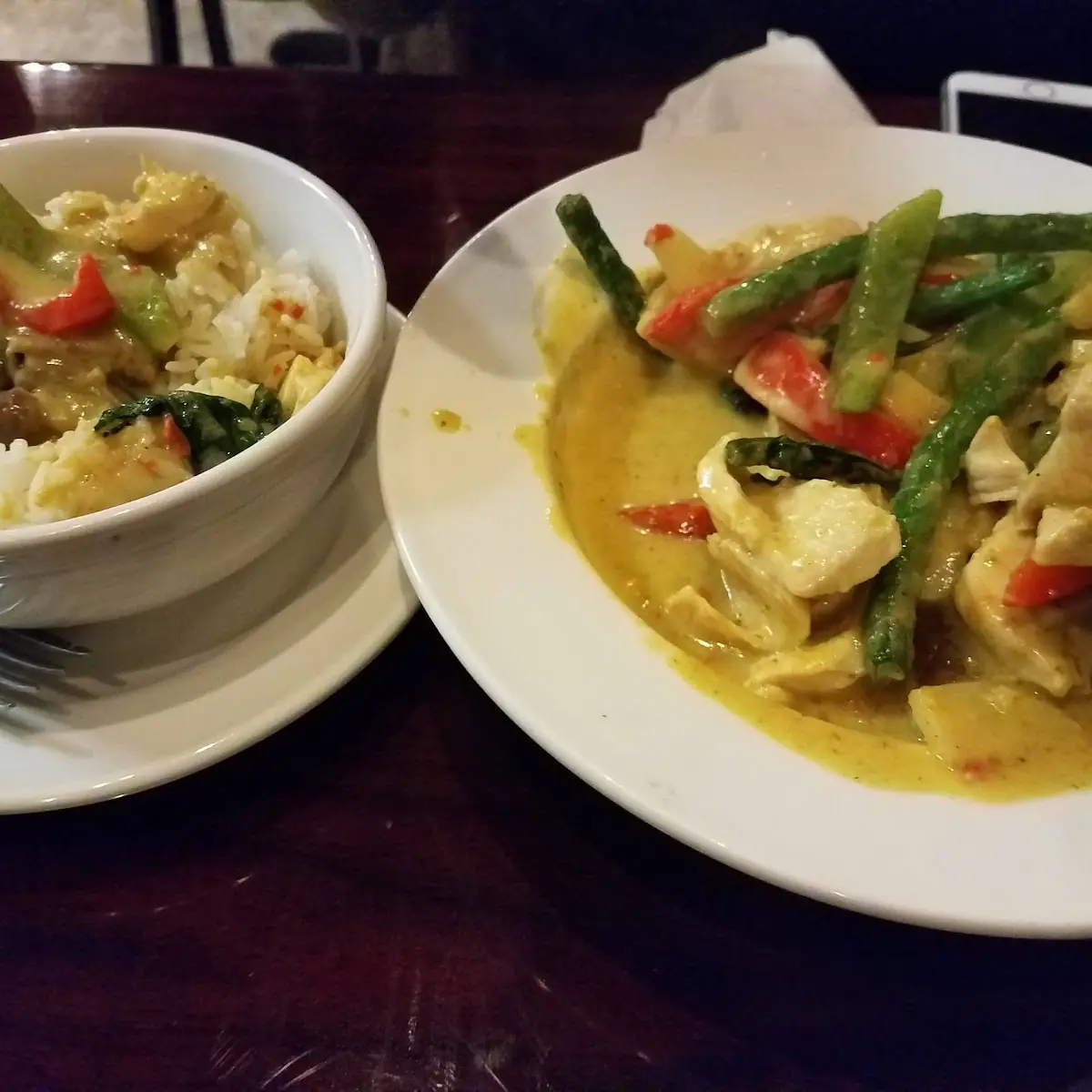 Green Curry Chicken