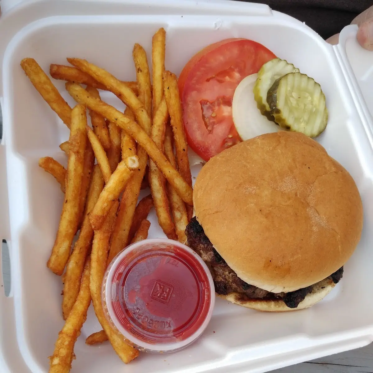 Ground Sirloin Angus Burger