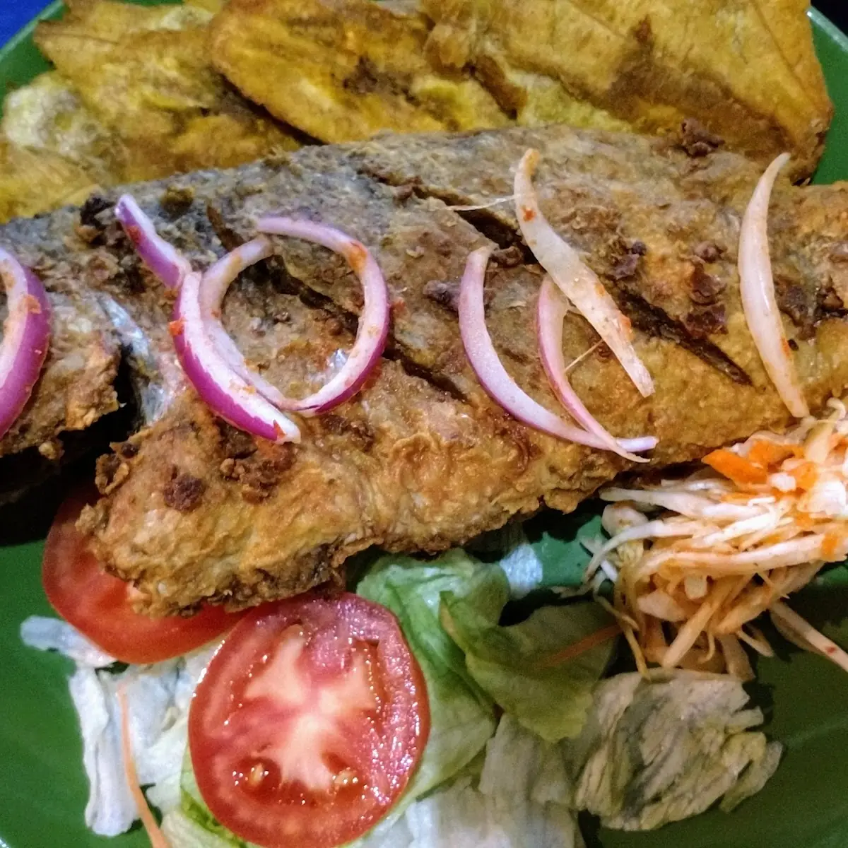 Fried Fish Poisson Frit