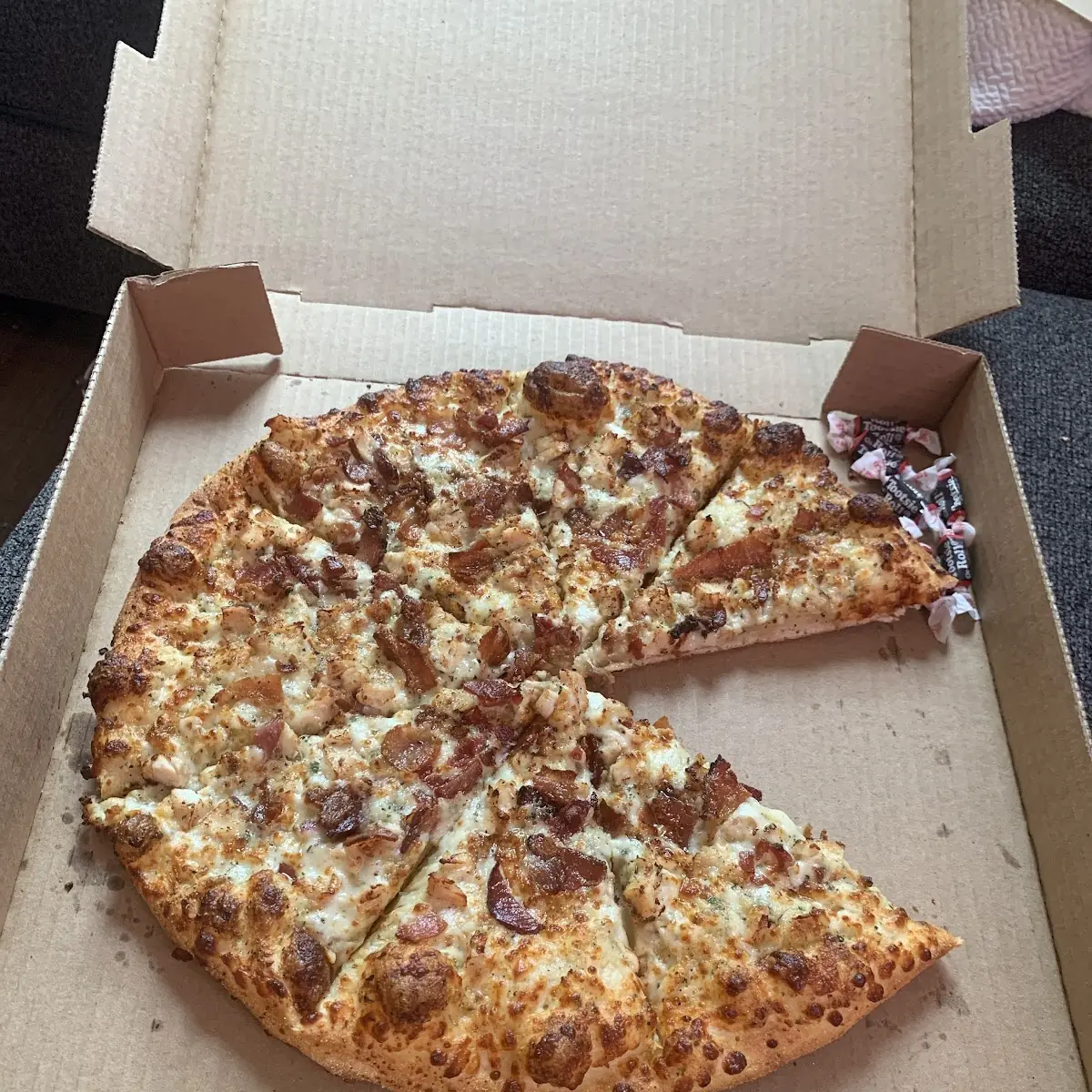 Chicken Bacon Ranch Pizza