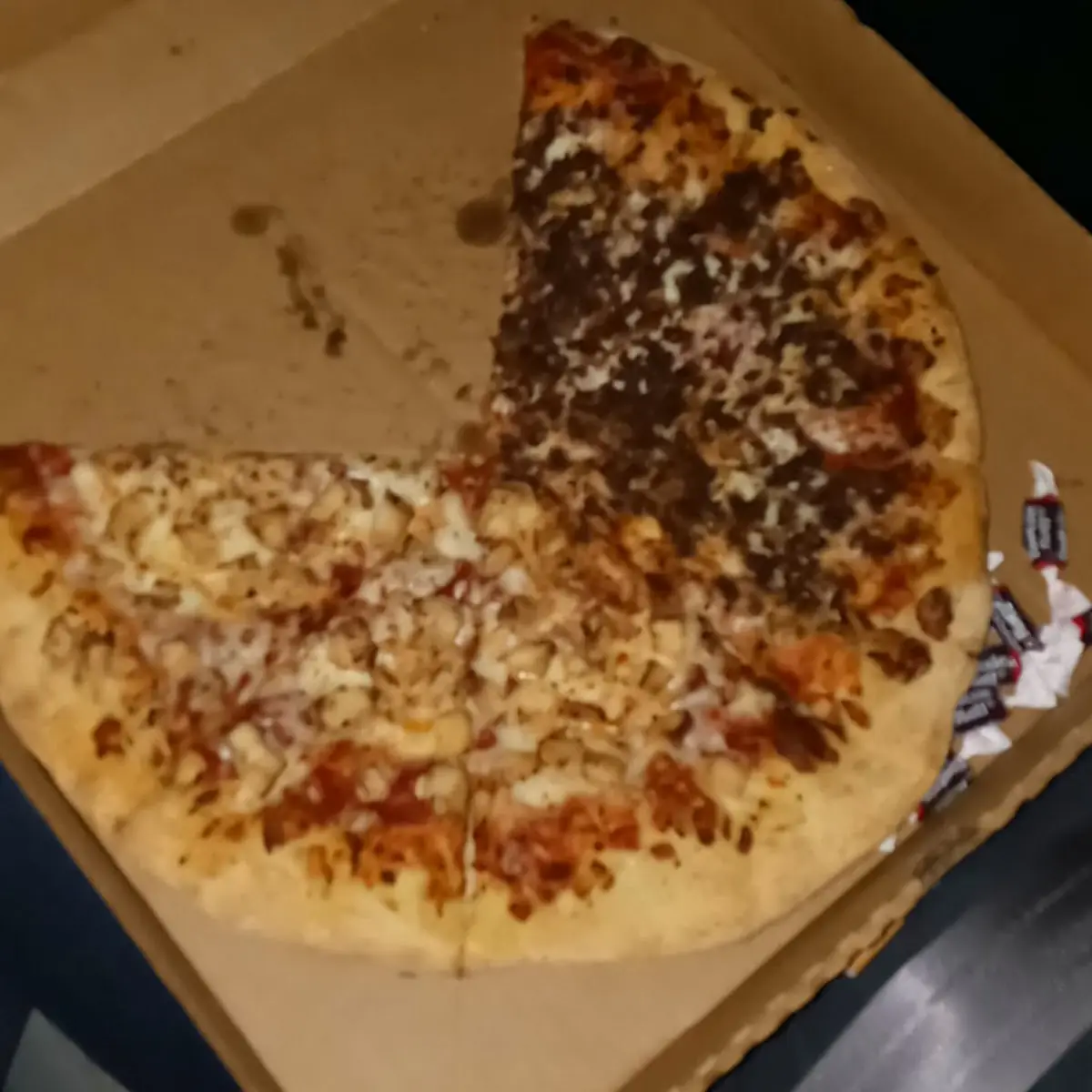 Half Roasted Chicken & Half Crumbled Sausage