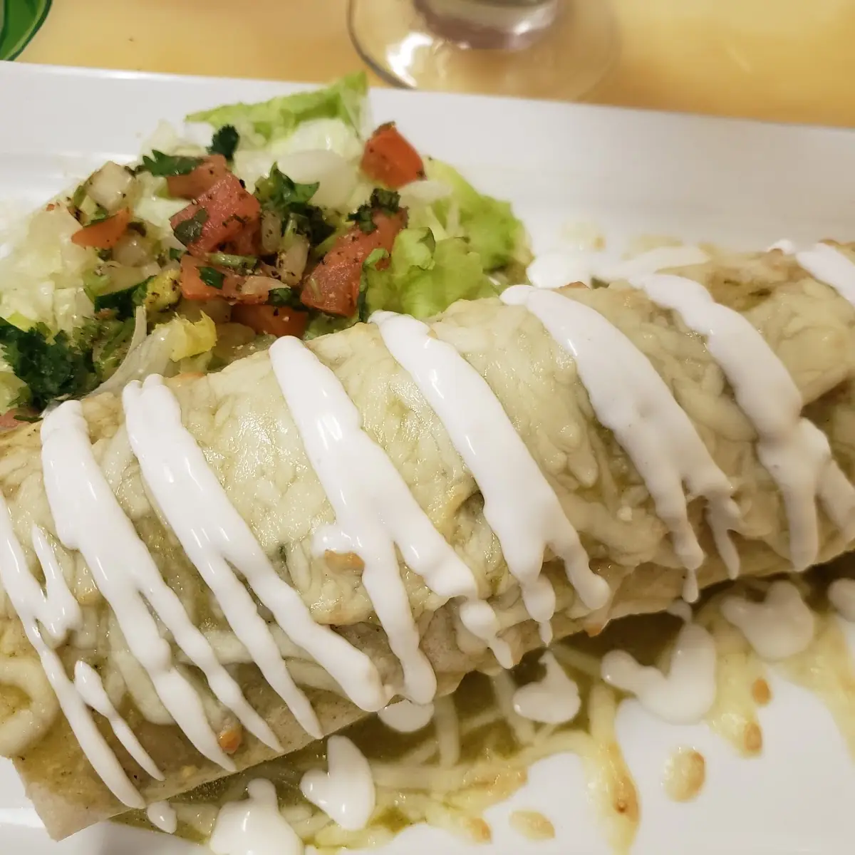 Pollo Asado Burrito