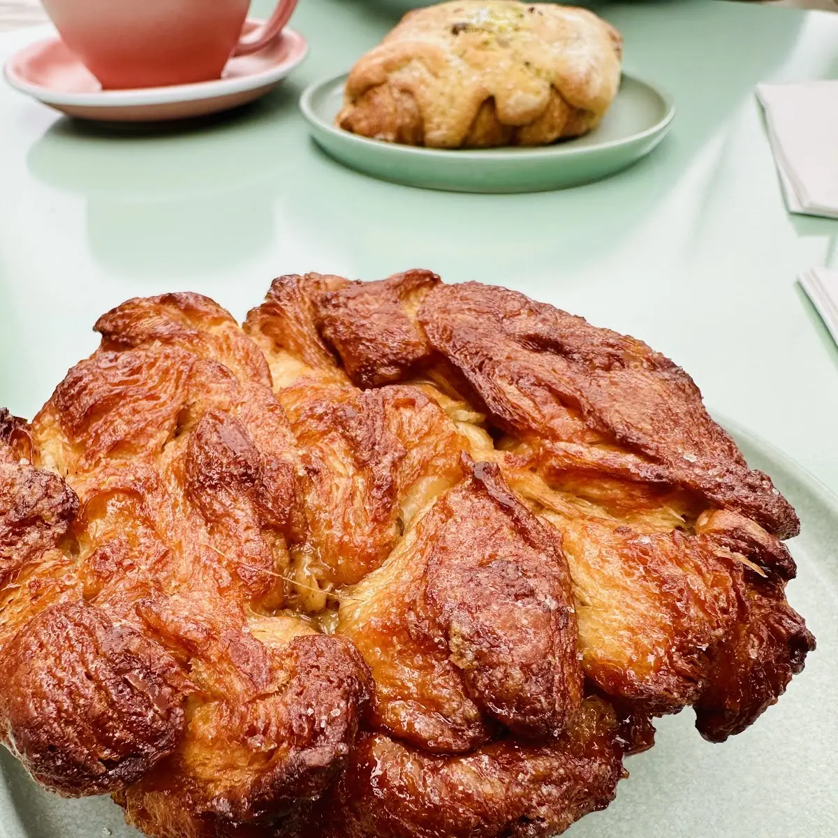 Pull Apart Ginger Croissant