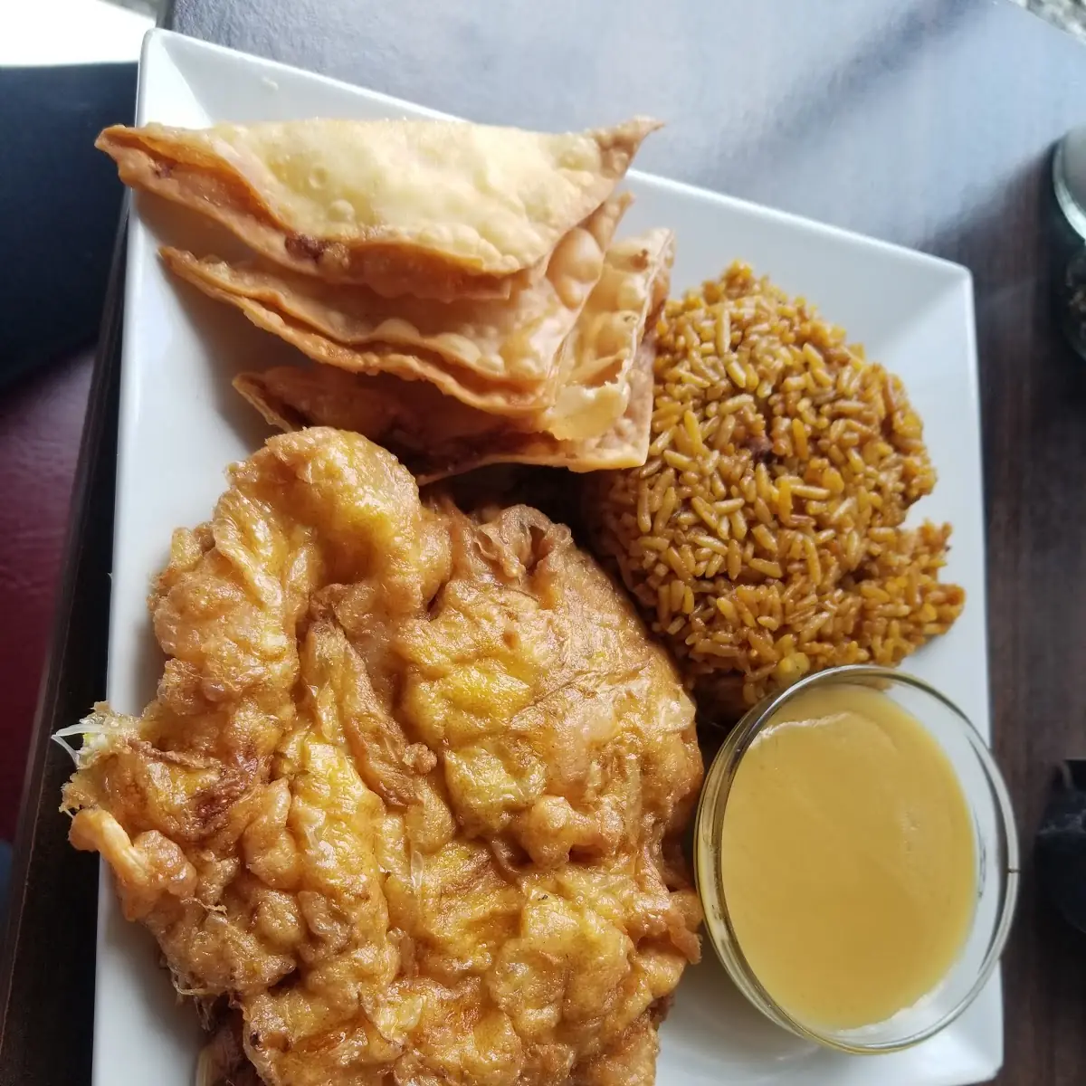 Egg Foo Yong & Pork Fried Rice 4