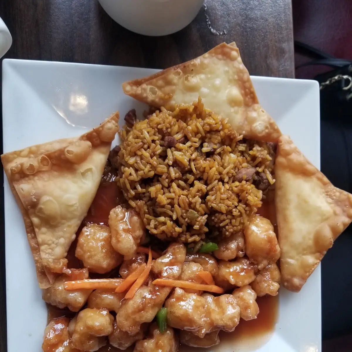 Orange Chicken Lunch Special 39