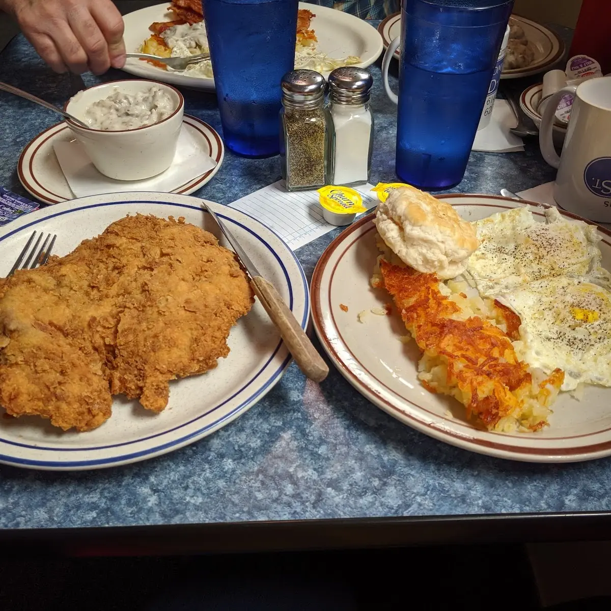 Chicken Fried Steak & Eggs