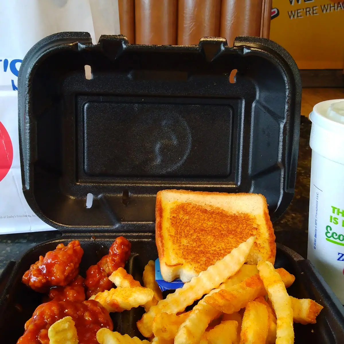 Buffalo Wings and Fries