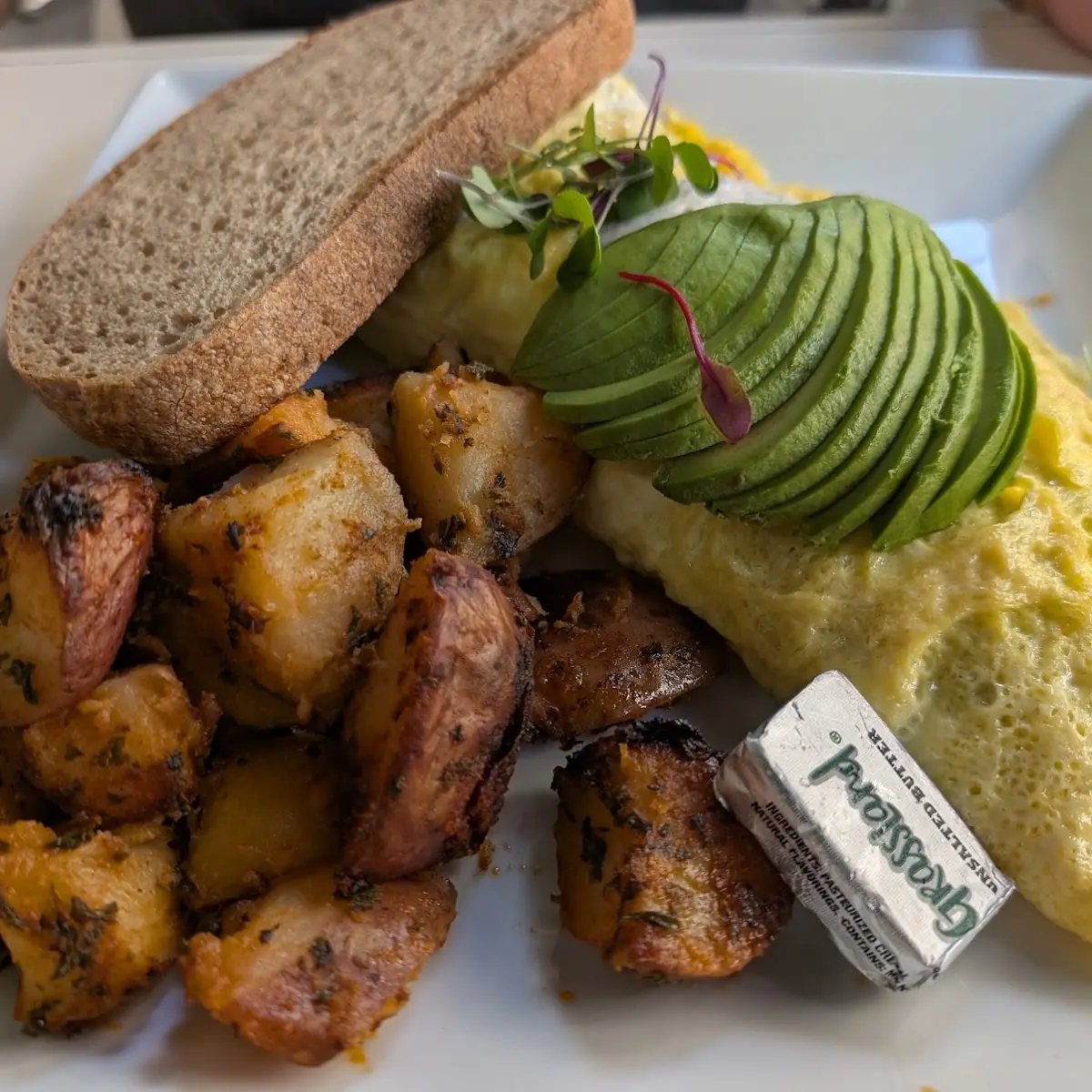 Brie and Mushroom Omelette