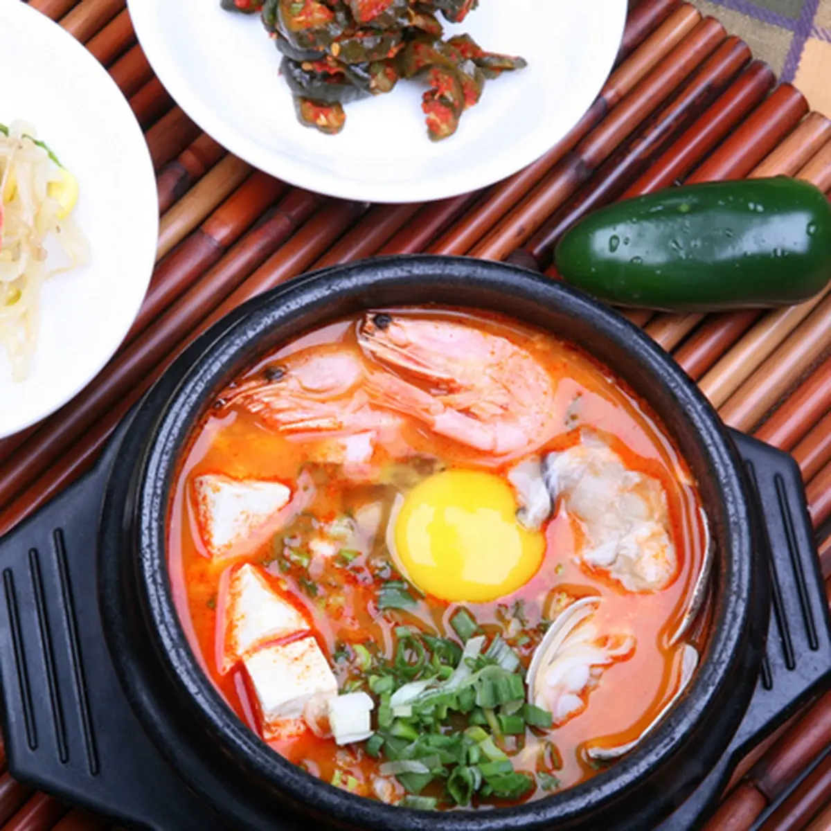 Kimchi Tofu Soup