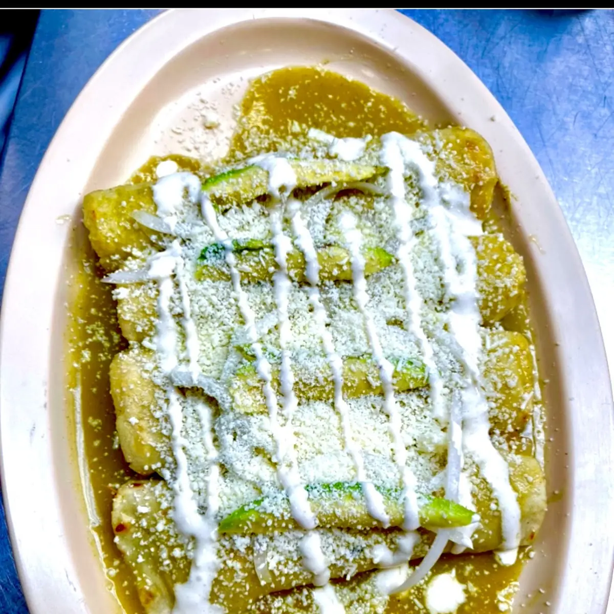 Enchiladas Verdes