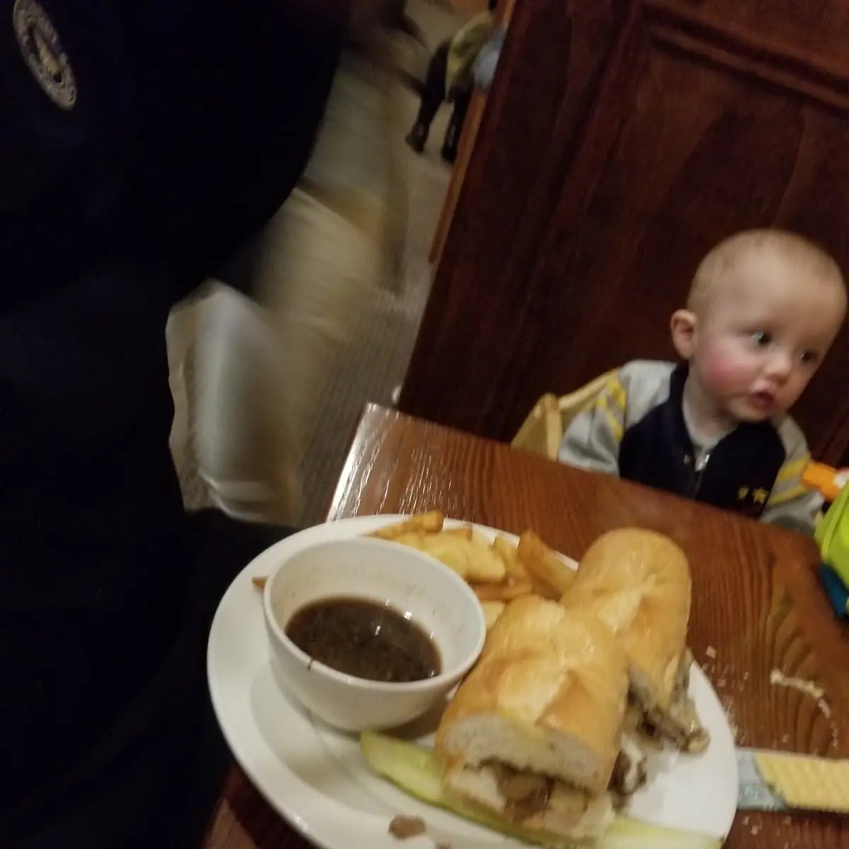 French Dip and Fries