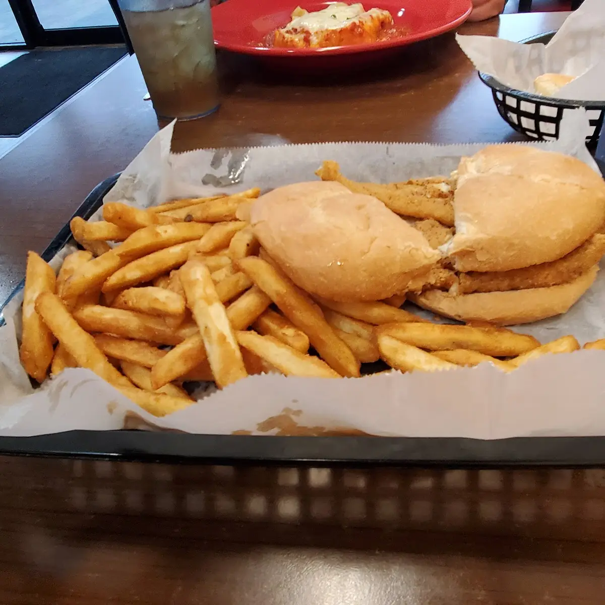 Flounder Sandwich
