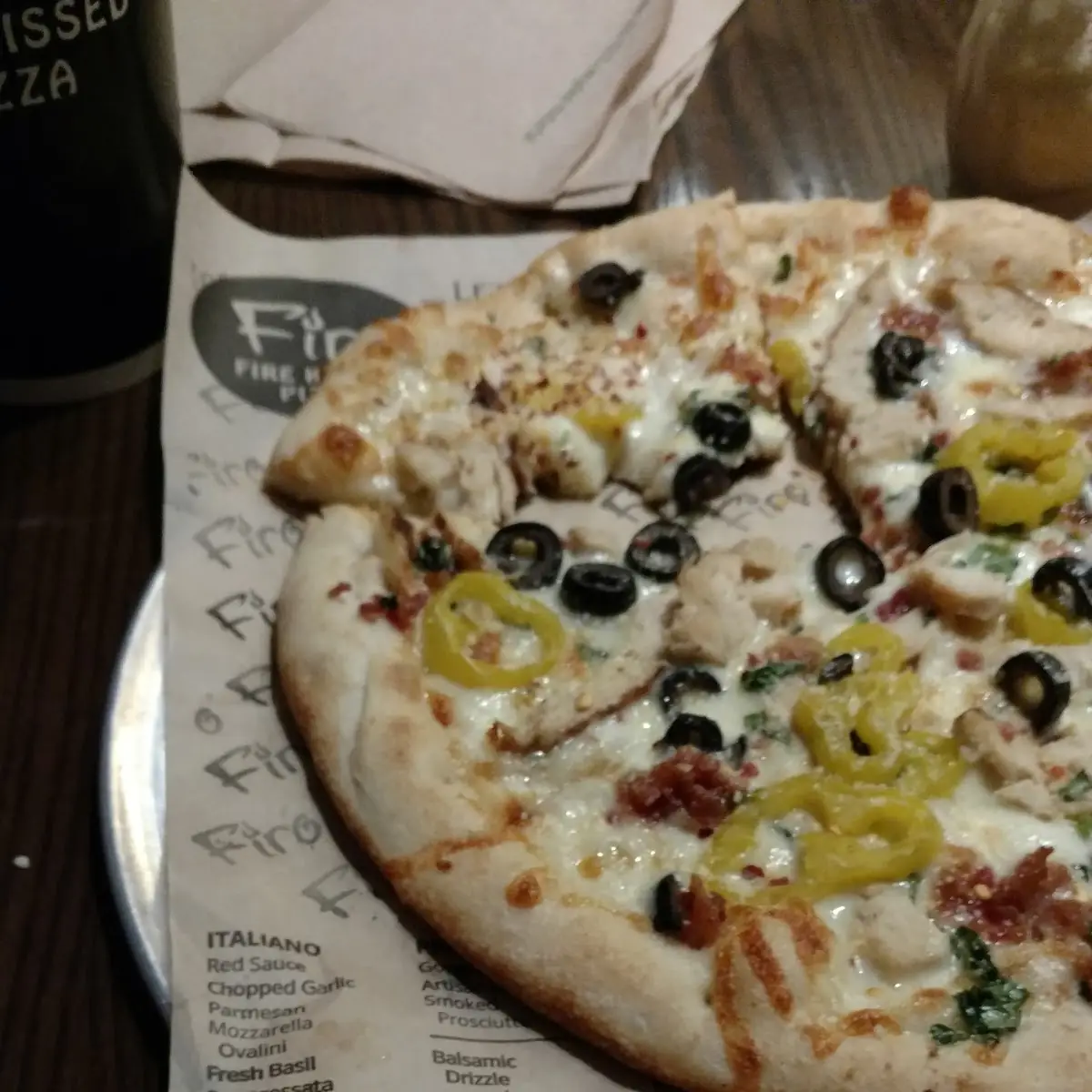 Oven Roasted Pizza