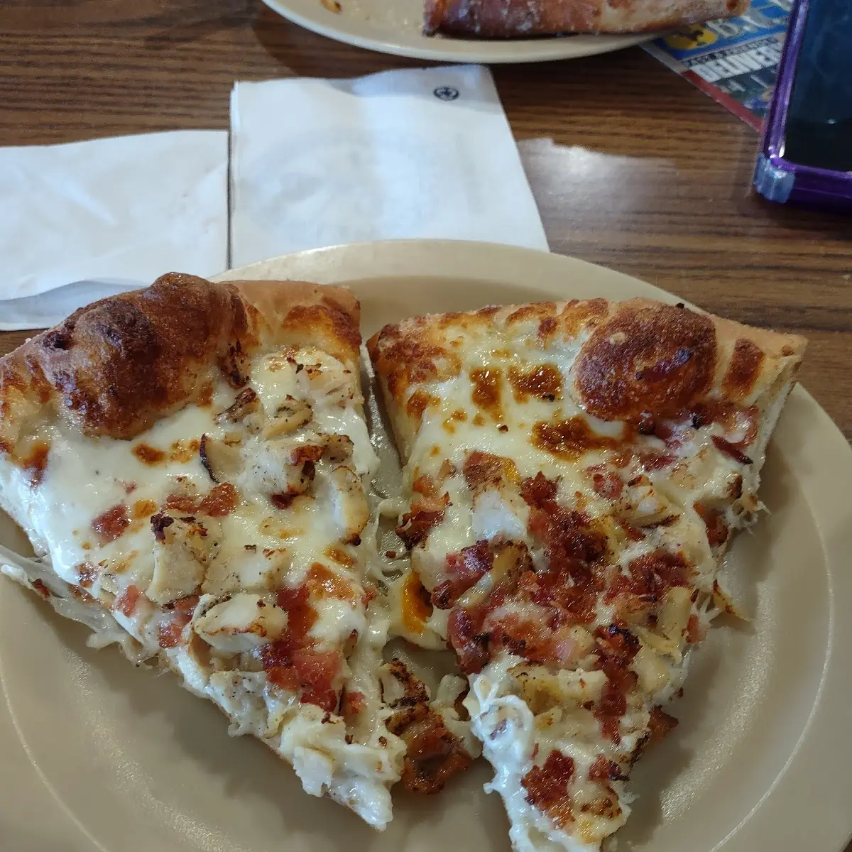 Chicken Bacon Ranch Pizza