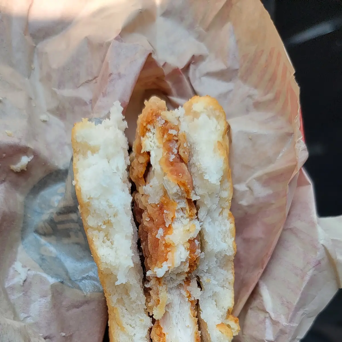 Cajun Chicken Biscuit