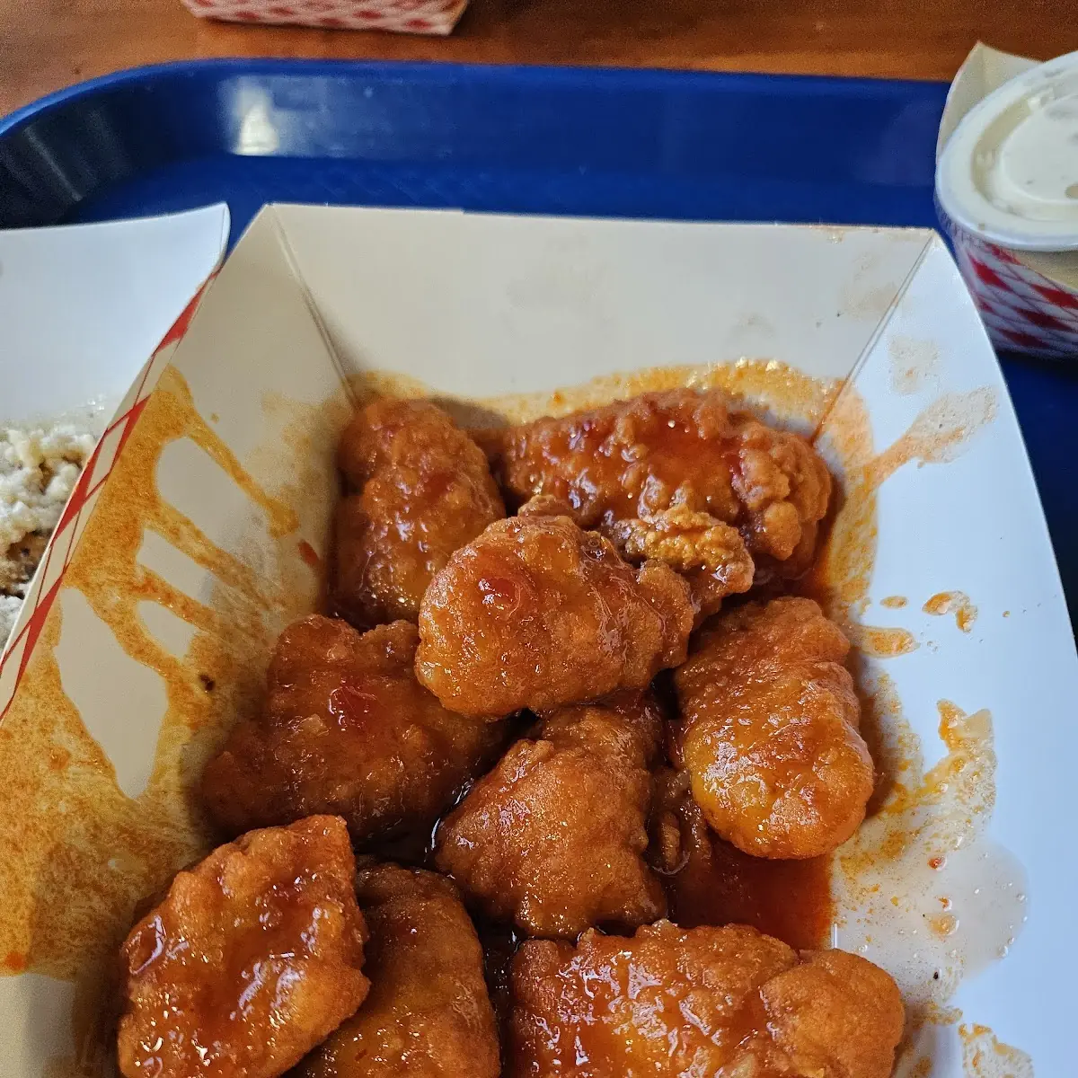 Boneless Wings Available Also