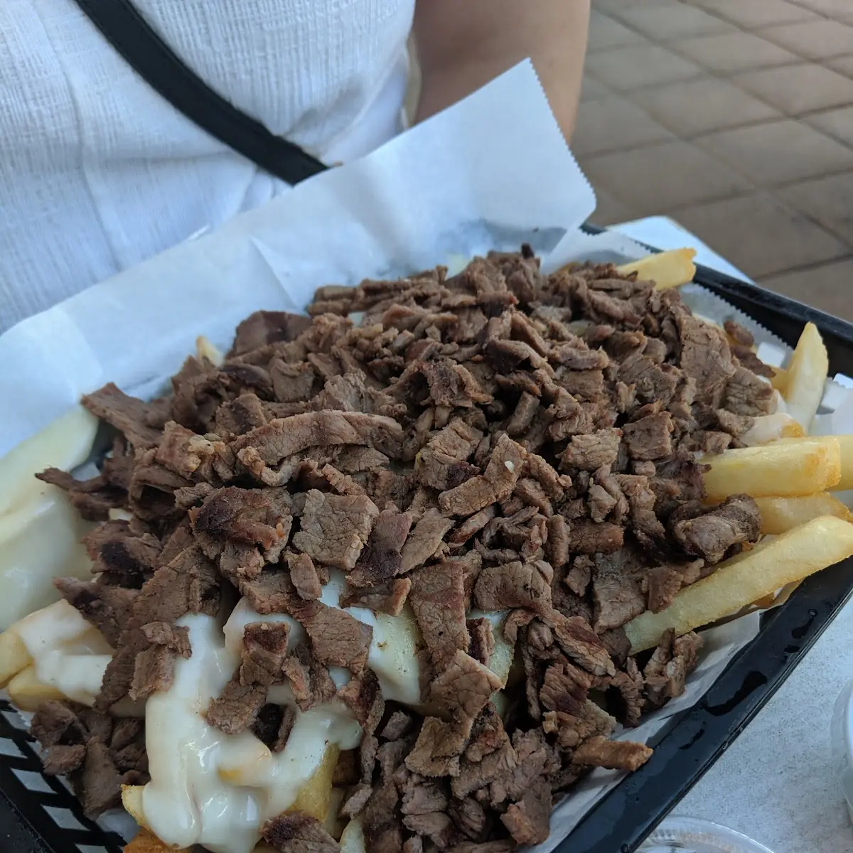 Carne Asada Fries with Cheese
