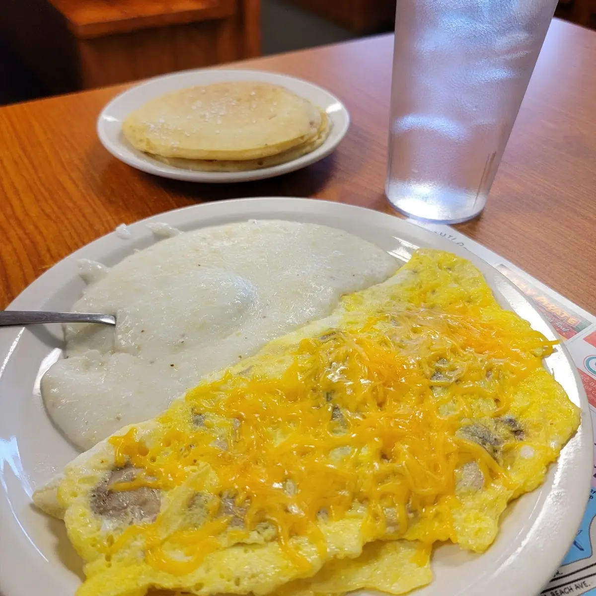 Mushroom and Cheese Omelette